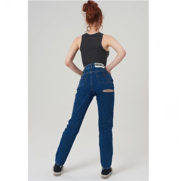 The Ragged Priest Butt Cut Jeans in Indigo - Picture 1 of 9